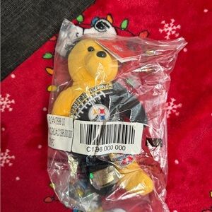 New In Packaging 1509/10000 Pittsburgh Steelers Rare NFL Teddy Bear